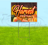 Harvest Festival Ribbon Yard Sign