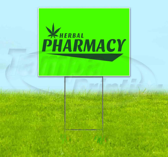 Herbal Pharmacy Yard Sign