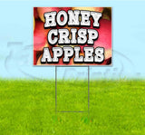 Honey Crisp Apples Yard Sign