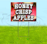 Honey Crisp Apples Yard Sign