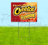 Hot Cheetos and Cheese Yard Sign