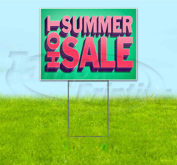 Hot Summer Sale Yard Sign