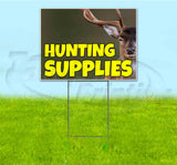 Hunting Supplies Yard Sign