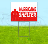 Hurricane Shelter Yard Sign