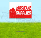 Hurricane Supplies Yard Sign