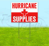 Hurricane Supplies Yard Sign