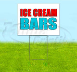 Ice Cream Bars Yard Sign