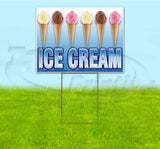 Ice Cream Yard Sign