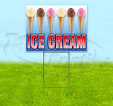 Ice Cream Yard Sign