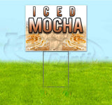 Iced Mocha Yard Sign