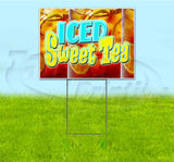 Iced Sweet Tea Yard Sign