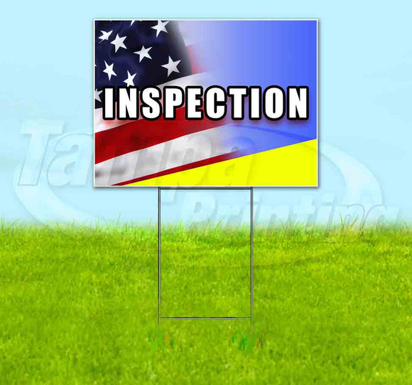 Inspection Yard Sign