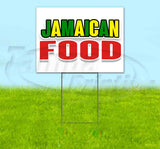 Jamaican Food Yard Sign