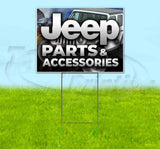 Jeep Parts & Accessories Yard Sign
