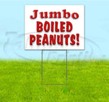 Jumbo Boiled Peanuts Yard Sign