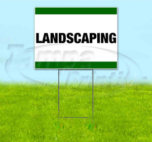 Landscaping Yard Sign