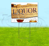 Liquor Yard Sign