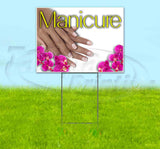 Manicure Yard Sign