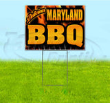 Maryland BBQ Yard Sign