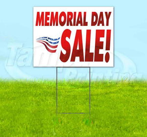 Memorial Day Sale Yard Sign