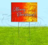 Merry Christmas v2 Yard Sign