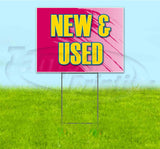 New & Used Yard Sign