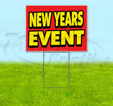 New Years Event Yard Sign