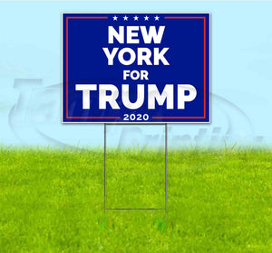 New York For Trump Yard Sign