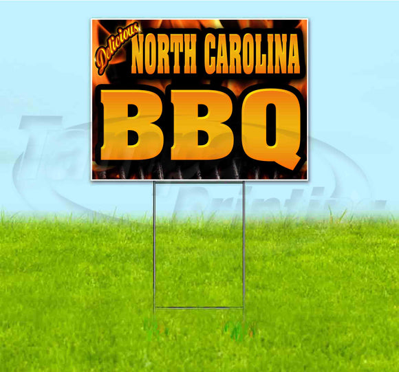 North Carolina BBQ Yard Sign