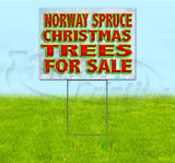 Red Cedar Christmas Trees For Sale Yard Sign