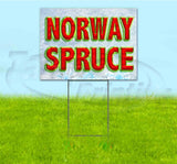 Red Cedar Yard Sign