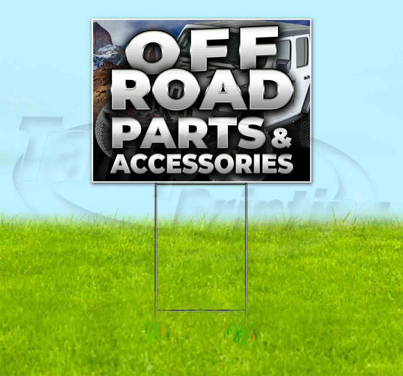 Off Road Parts & Accessories Jeep Yard Sign