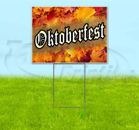Oktoberfest Yard Sign