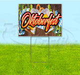 Oktoberfest Ribbon Yard Sign