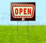 Open Yard Sign