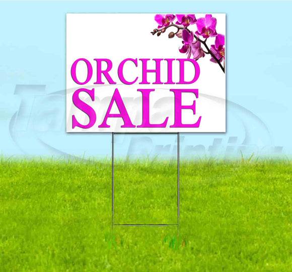 Orchid Sale Yard Sign