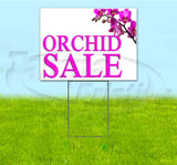 Orchid Sale Yard Sign