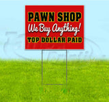 Pawn Shop Yard Sign
