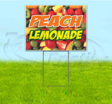 Peach Lemonade Yard Sign