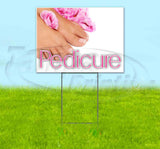 Pedicure Yard Sign