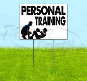 Personal Training Yard Sign