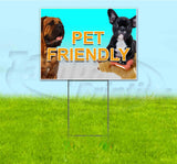 Pet Friendly Yard Sign