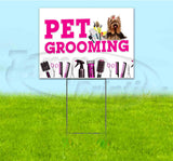 Pet Grooming Yard Sign