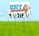 Pet Grooming Yard Sign