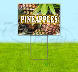 Pineapples Yard Sign