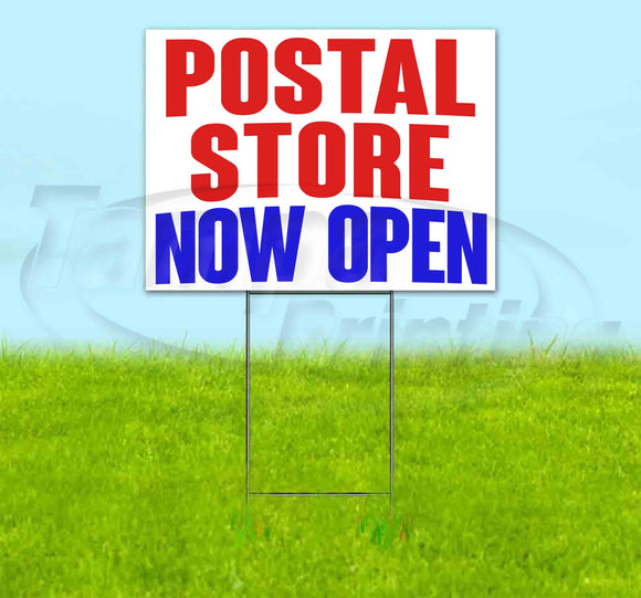 Postal Store Now Open Yard Sign