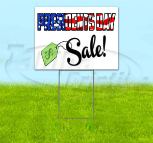 Presidents Day Yard Sign