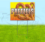 Pretzels Yard Sign