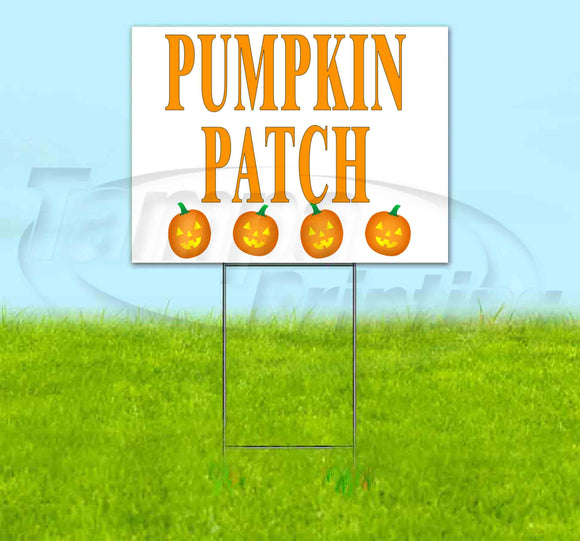 Pumpkin Patch Yard Sign