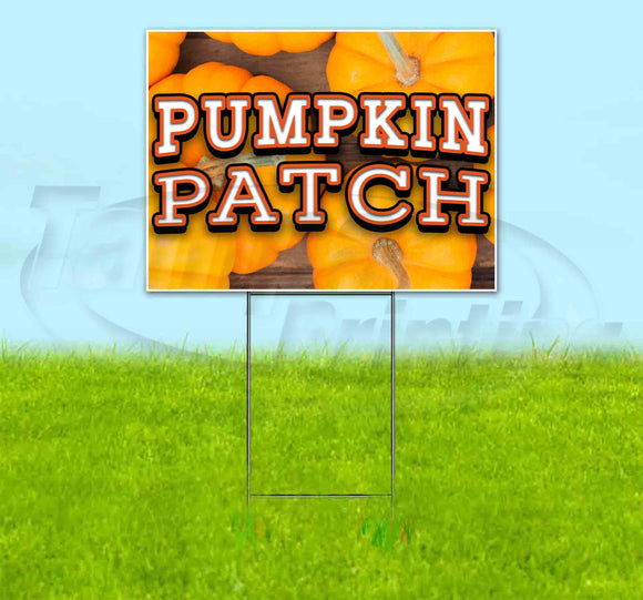 Pumpkin Patch Yard Sign
